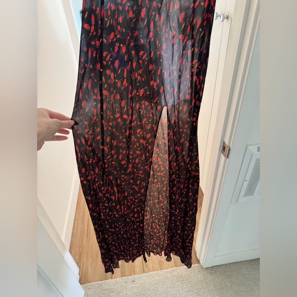 Rat & Boa Black and Red Maxi Dress - Picture 6 of 12